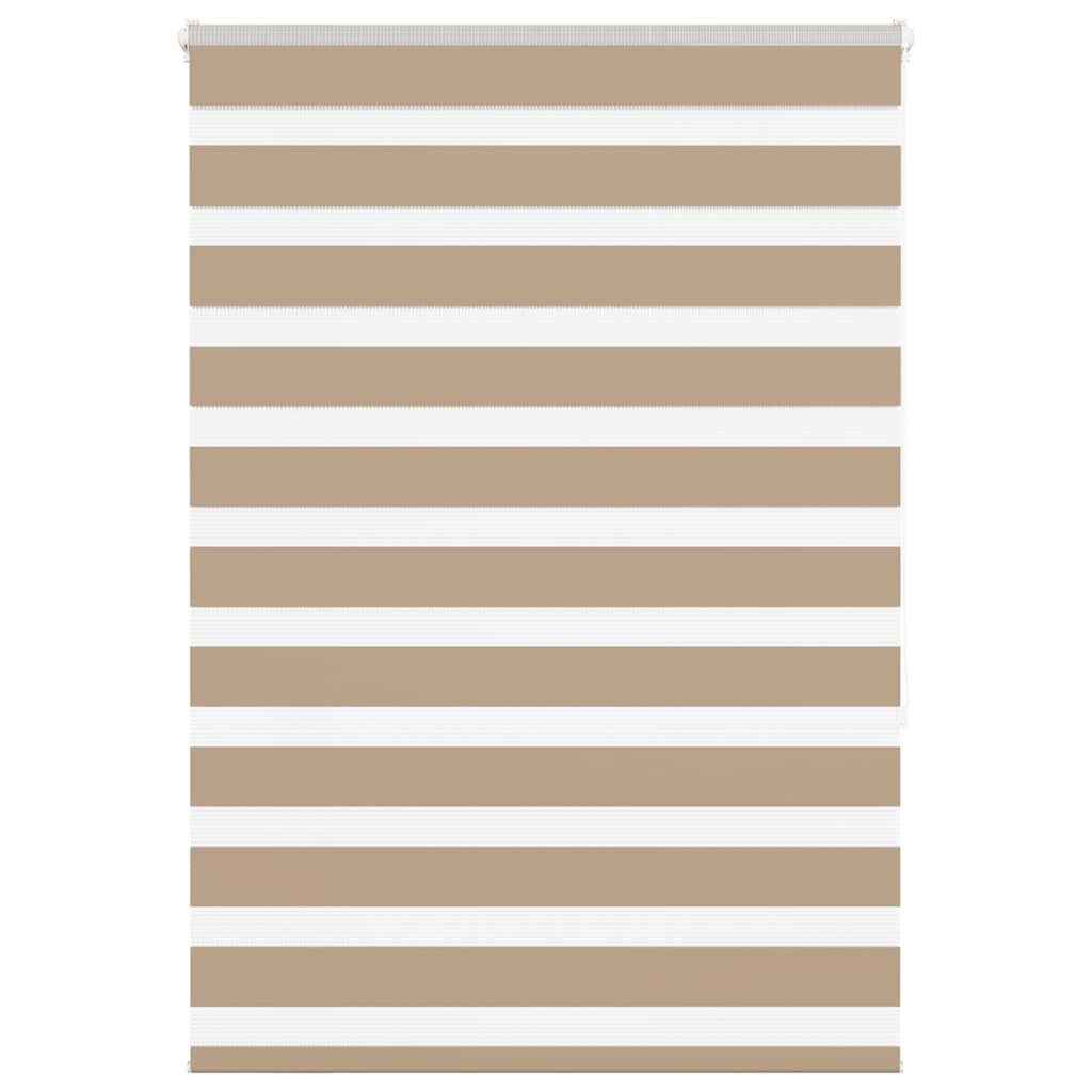 zebragardin sandbrun 110x150 cm stofbredde 105,9 cm polyester