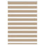 zebragardin sandbrun 115x150 cm stofbredde 110,9 cm polyester