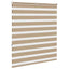 zebragardin sandbrun 125x150 cm stofbredde 120,9 cm polyester