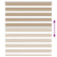 zebragardin sandbrun 125x150 cm stofbredde 120,9 cm polyester