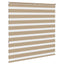 zebragardin sandbrun 145x150 cm stofbredde 140,9 cm polyester