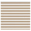 zebragardin sandbrun 160x150 cm stofbredde 155,9 cm polyester