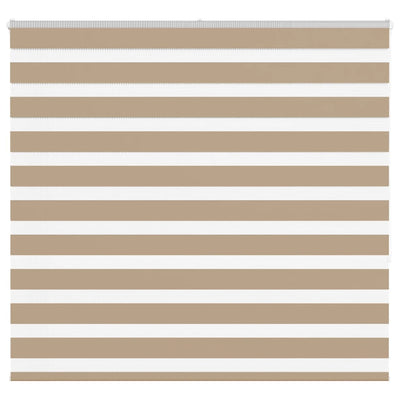 zebragardin sandbrun 165x150 cm stofbredde 160,9 cm polyester