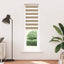 zebragardin sandbrun 60x200 cm stofbredde 55,9 cm polyester