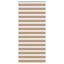 zebragardin sandbrun 105x200 cm stofbredde 100,9 cm polyester