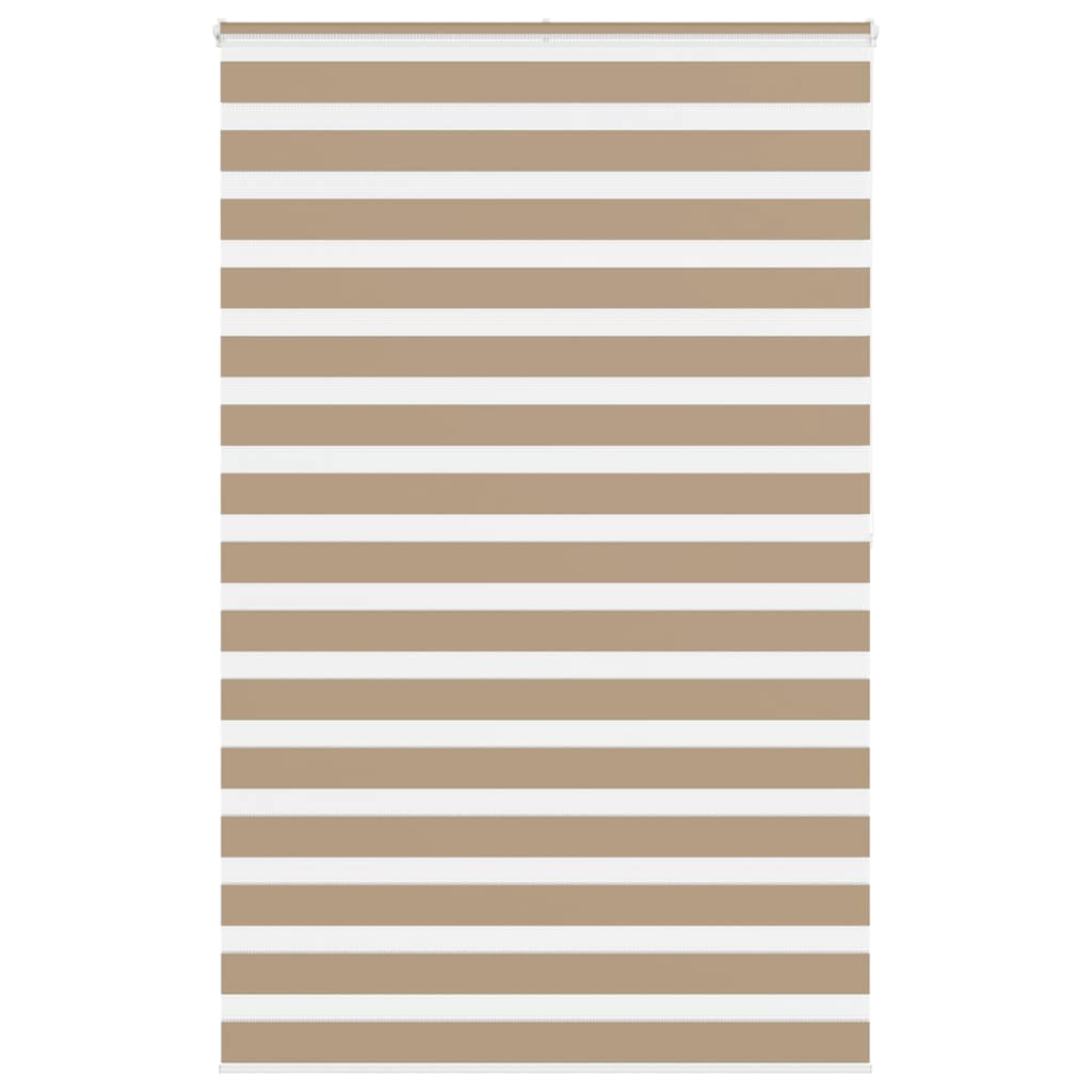 zebragardin sandbrun 145x200 cm stofbredde 140,9 cm polyester