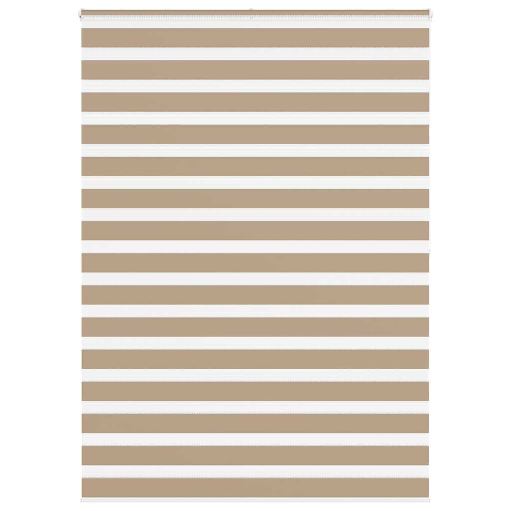 zebragardin sandbrun 155x200 cm stofbredde 150,9 cm polyester