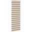 zebragardin sandbrun 80x230 cm stofbredde 75,9 cm polyester