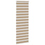 zebragardin sandbrun 85x230 cm stofbredde 80,9 cm polyester