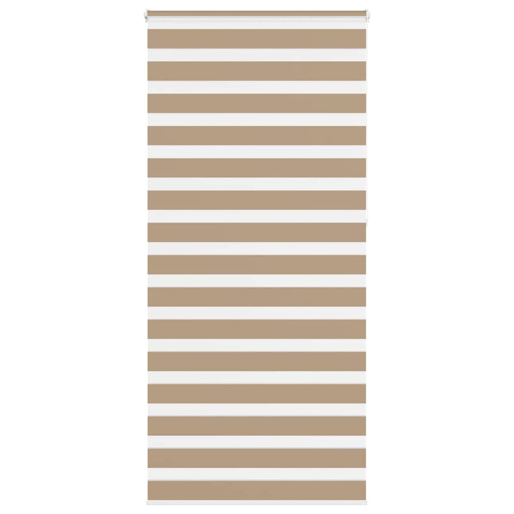 zebragardin sandbrun 105x230 cm stofbredde 100,9 cm polyester