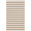 zebragardin sandbrun 140x230 cm stofbredde 135,9 cm polyester