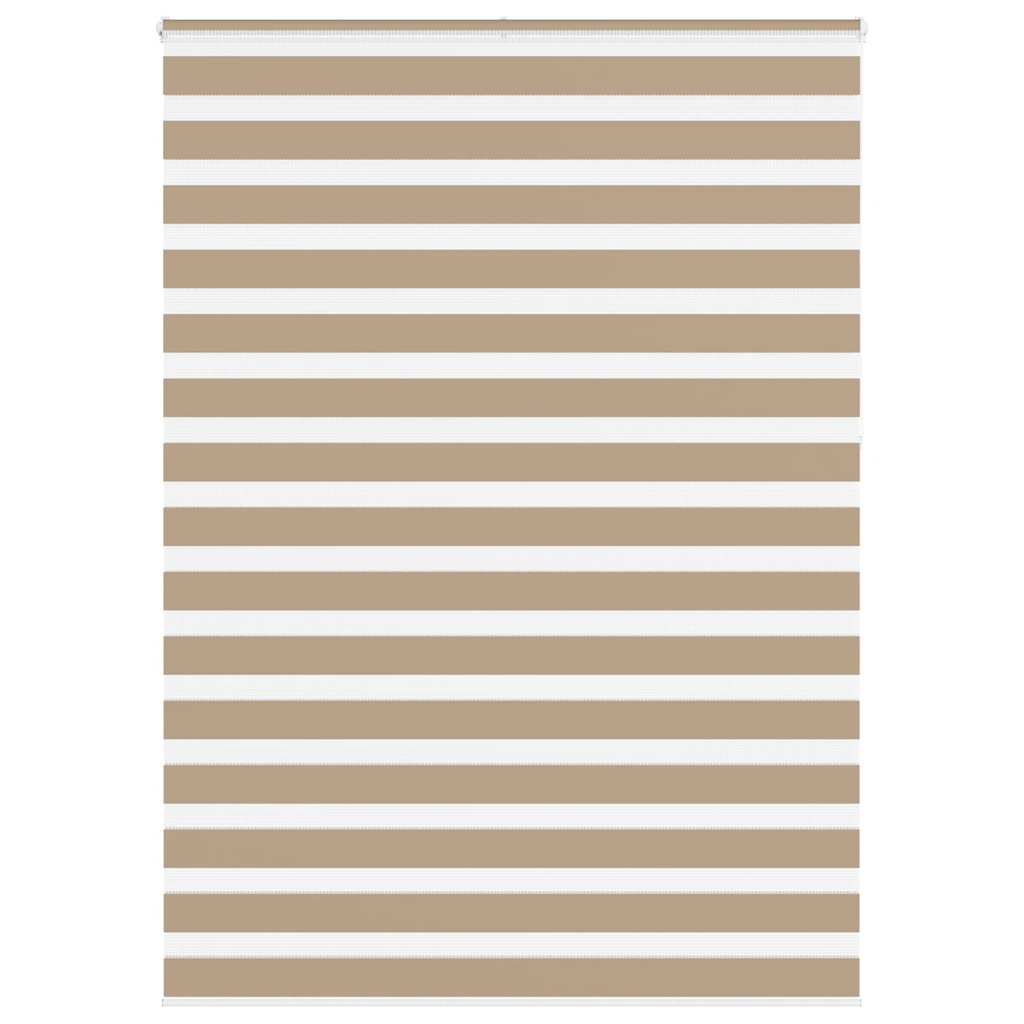 zebragardin sandbrun 160x230 cm stofbredde 155,9 cm polyester
