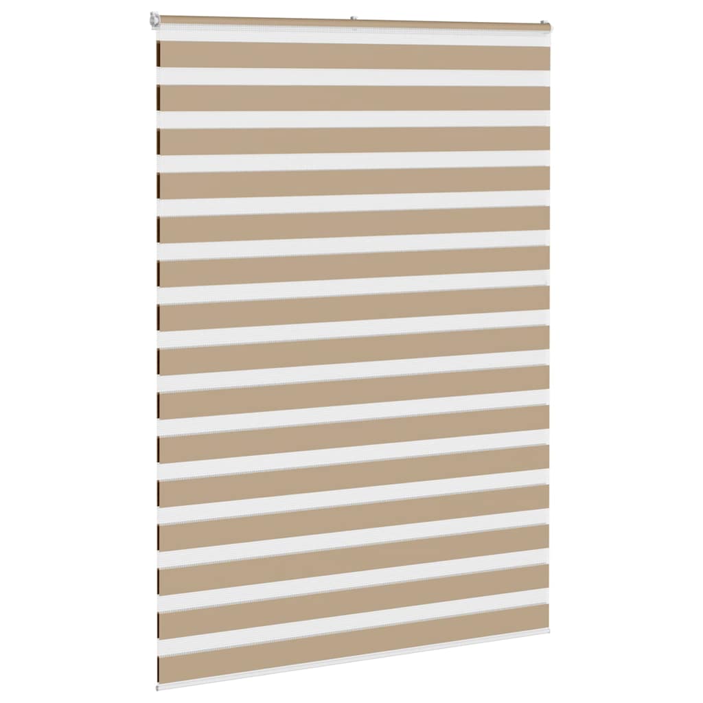 zebragardin sandbrun 160x230 cm stofbredde 155,9 cm polyester