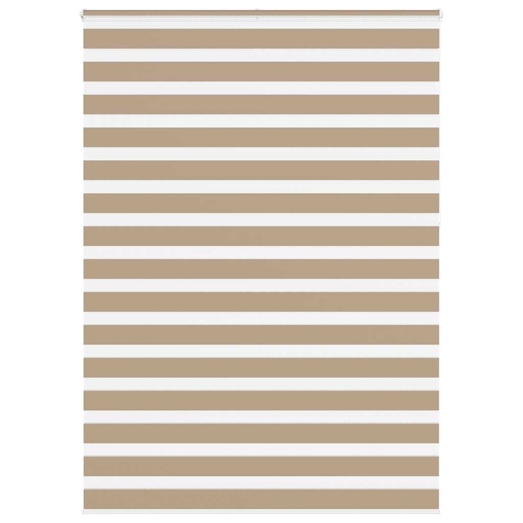 zebragardin sandbrun 165x230 cm stofbredde 160,9 cm polyester