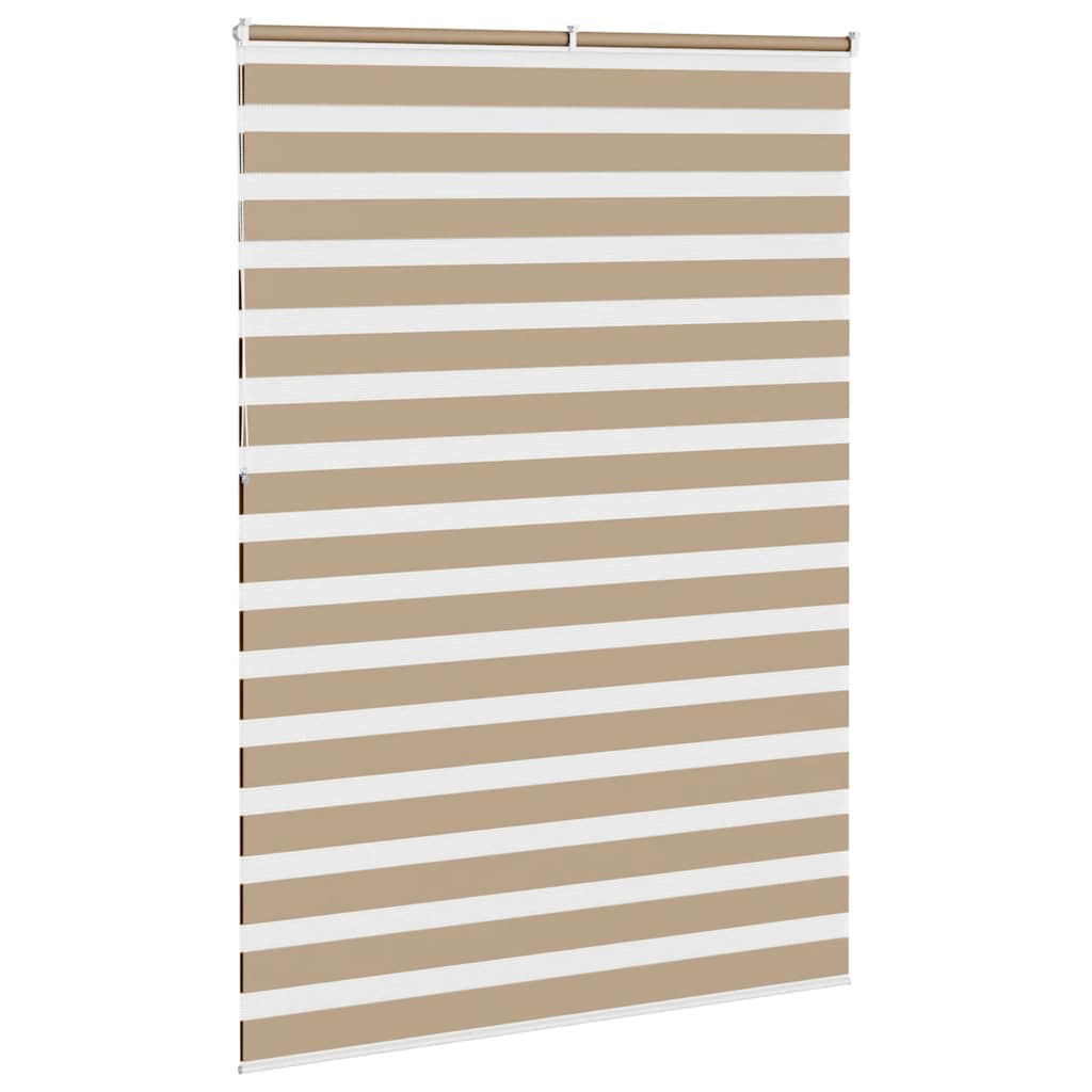 zebragardin sandbrun 165x230 cm stofbredde 160,9 cm polyester