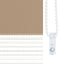 zebragardin sandbrun 165x230 cm stofbredde 160,9 cm polyester