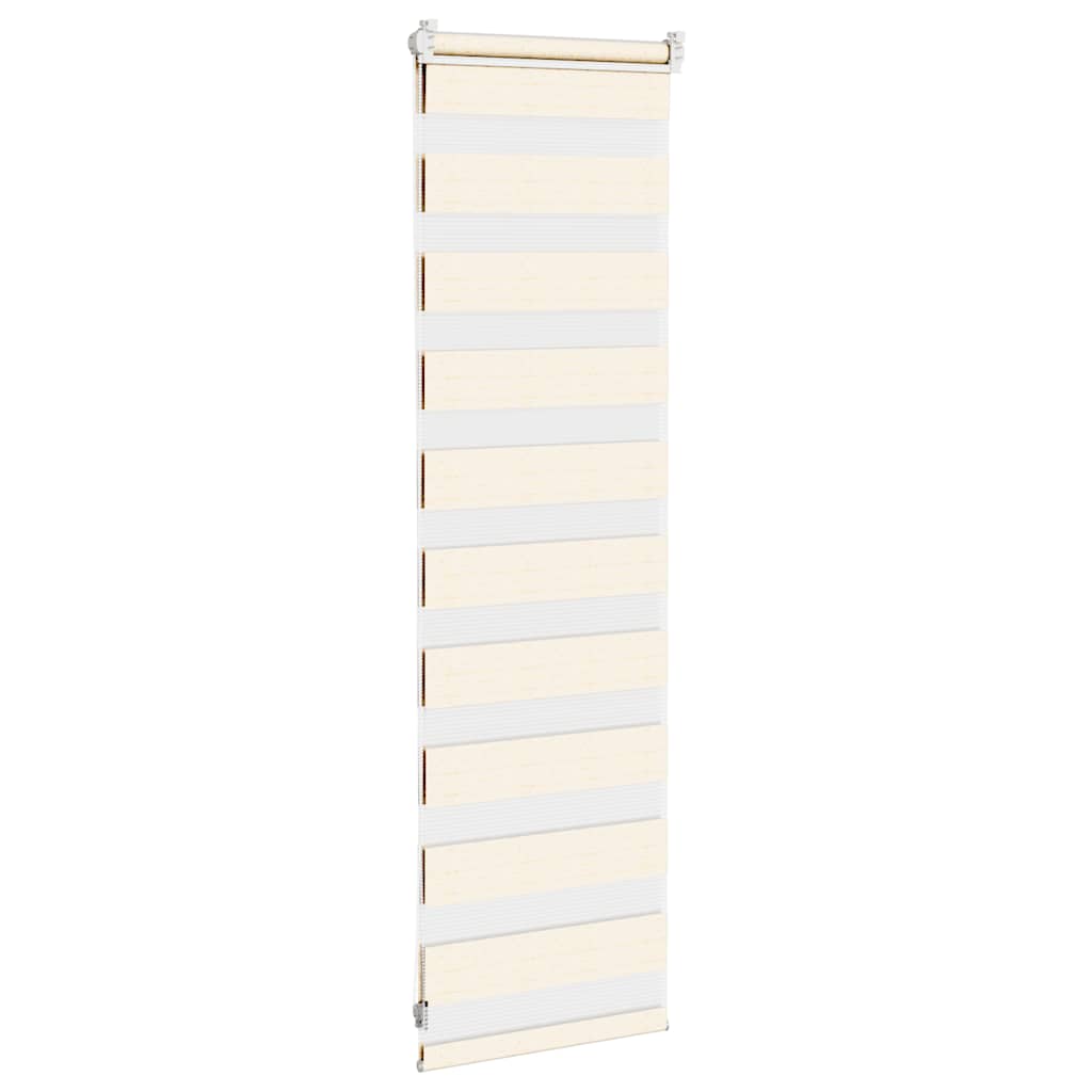 zebragardin marmorbeige 45x100 cm stofbredde 40,9 cm polyester