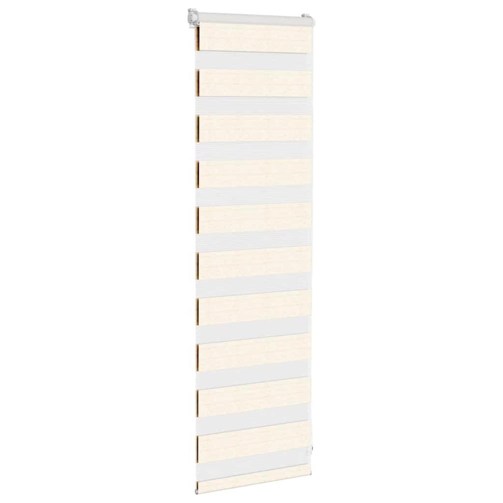 zebragardin marmorbeige 50x100 cm stofbredde 45,9 cm polyester