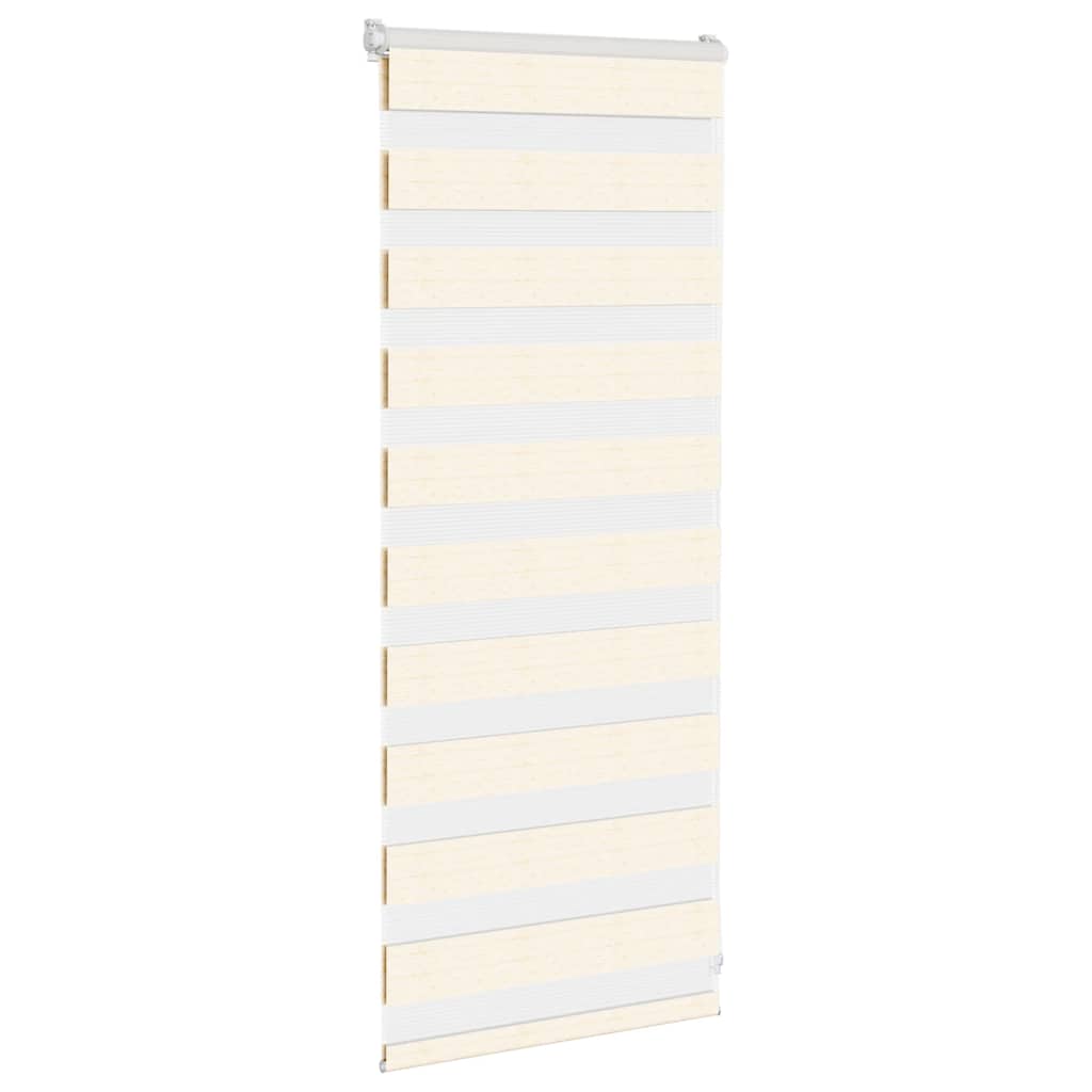 zebragardin marmorbeige 55x100 cm stofbredde 50,9 cm polyester