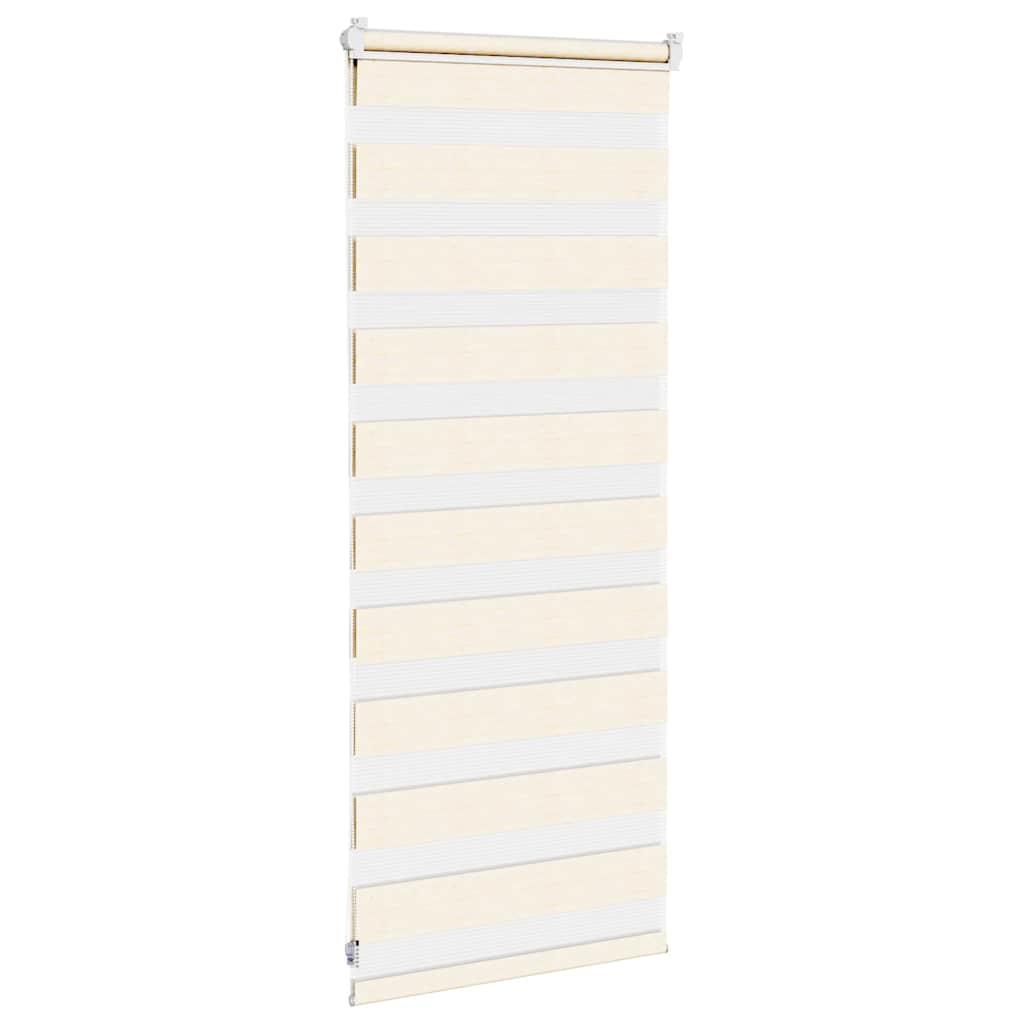 zebragardin marmorbeige 55x100 cm stofbredde 50,9 cm polyester