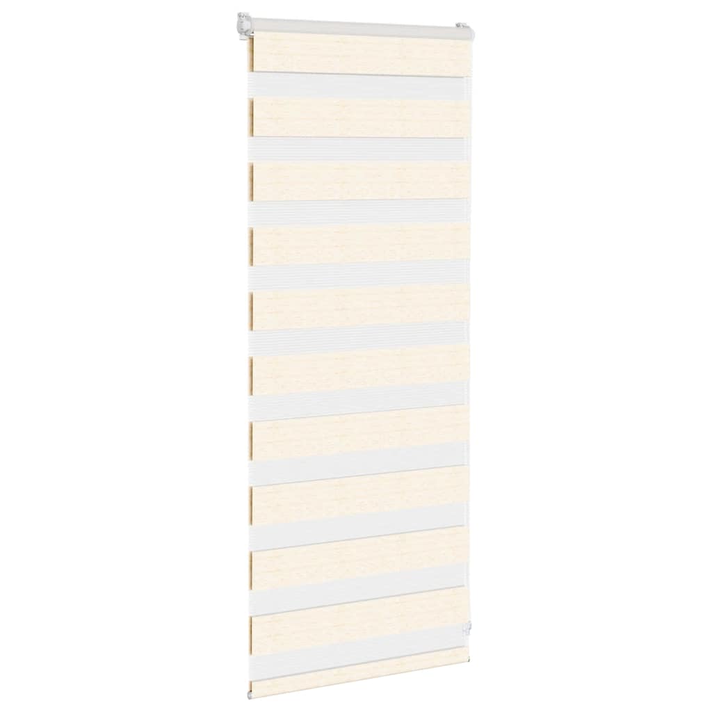 zebragardin marmorbeige 60x100 cm stofbredde 55,9 cm polyester
