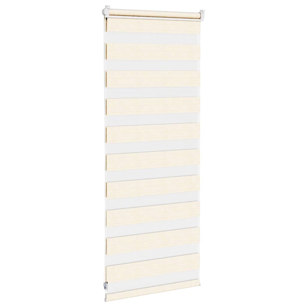 zebragardin marmorbeige 60x100 cm stofbredde 55,9 cm polyester