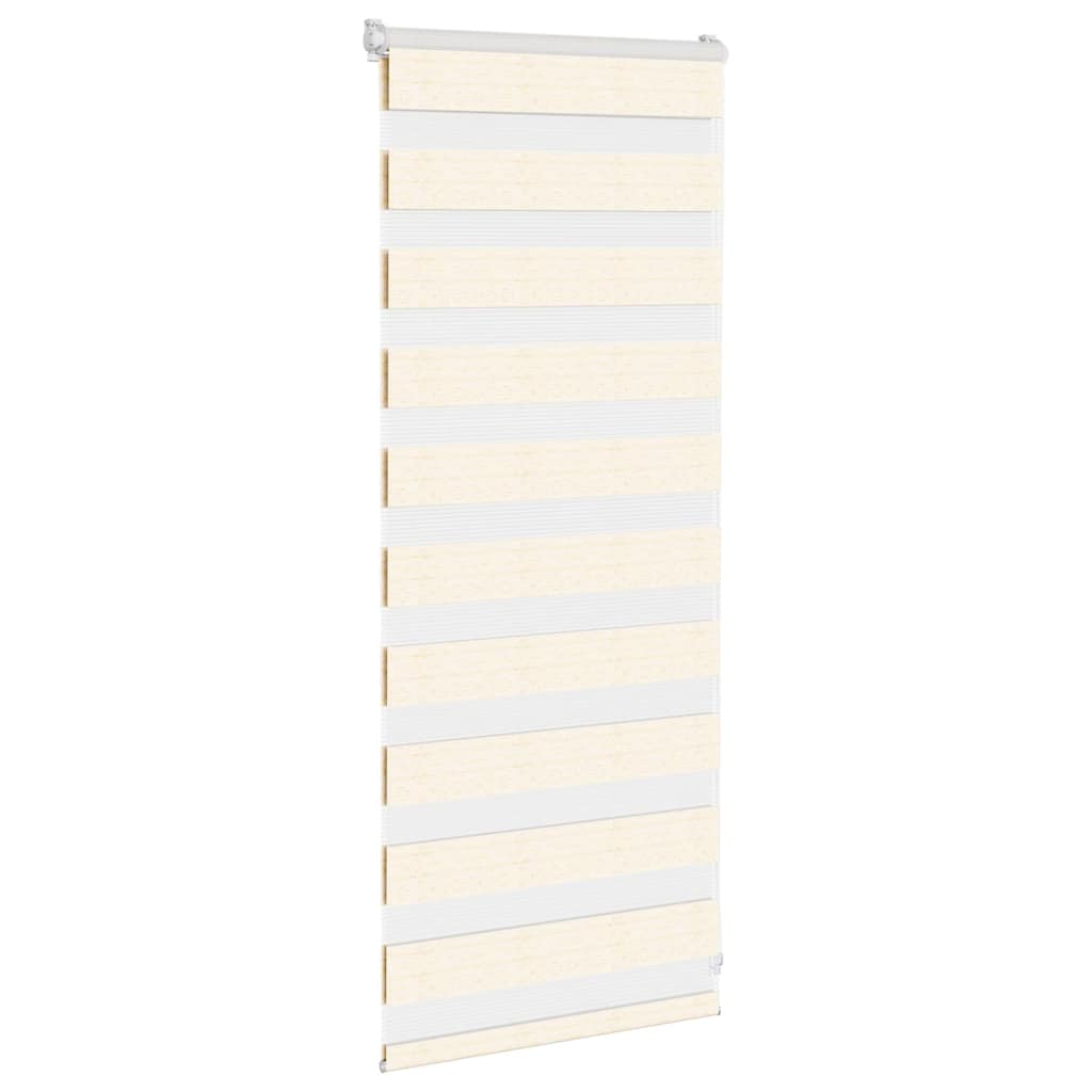 zebragardin marmorbeige 65x100 cm stofbredde 60,9 cm polyester