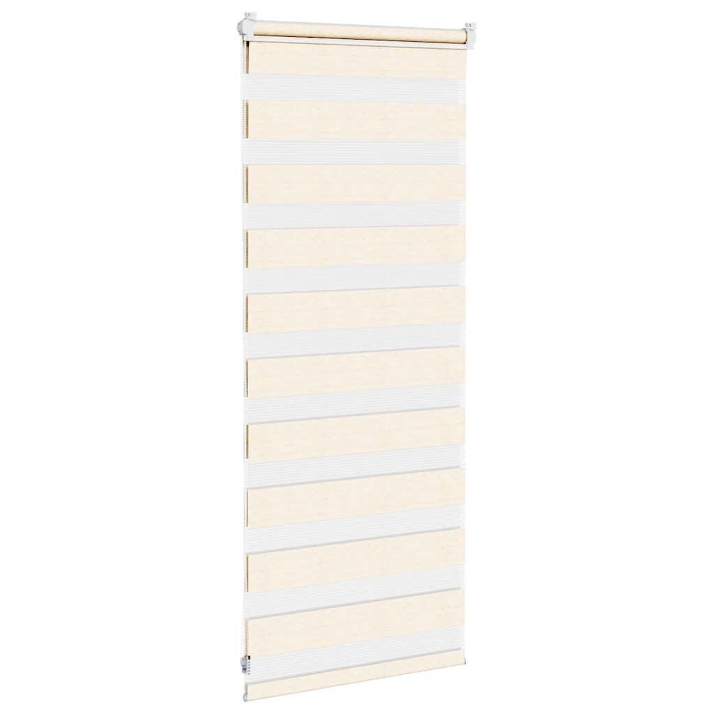 zebragardin marmorbeige 65x100 cm stofbredde 60,9 cm polyester