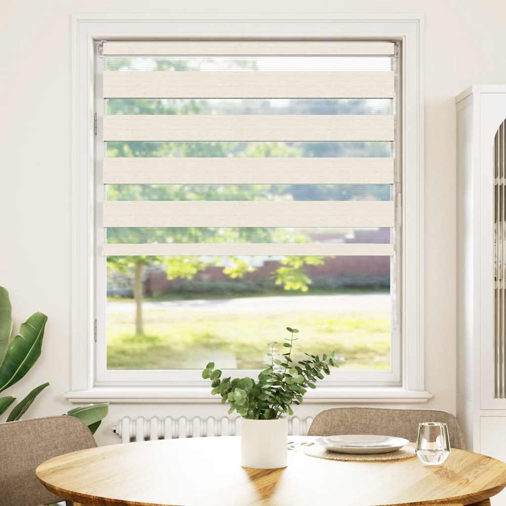 zebragardin marmorbeige 110x100 cm stofbredde 105,9cm polyester