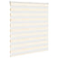 zebragardin marmorbeige 125x100 cm stofbredde 120,9cm polyester