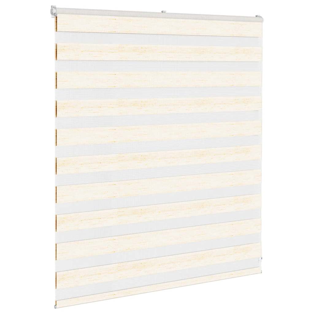 zebragardin marmorbeige 125x100 cm stofbredde 120,9cm polyester