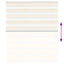 zebragardin marmorbeige 125x100 cm stofbredde 120,9cm polyester