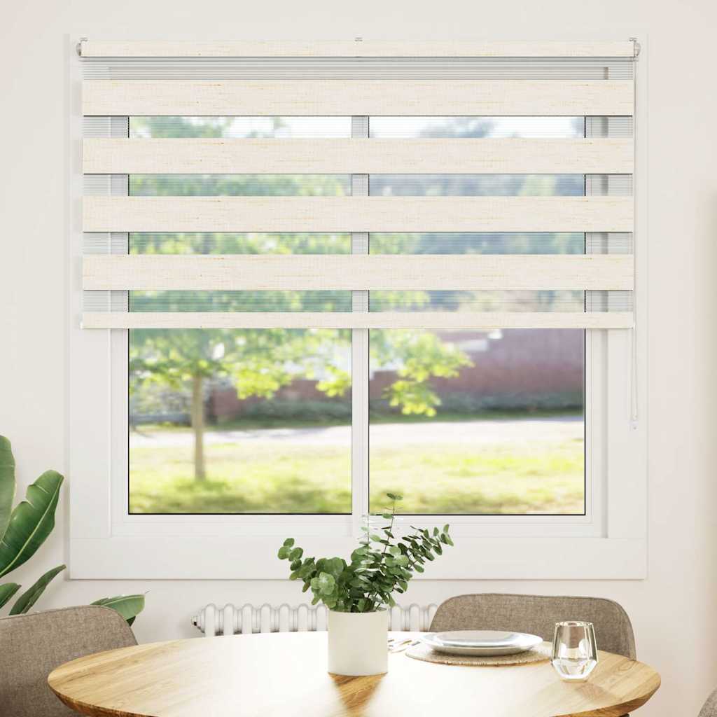 zebragardin marmorbeige 145x100 cm stofbredde 140,9cm polyester