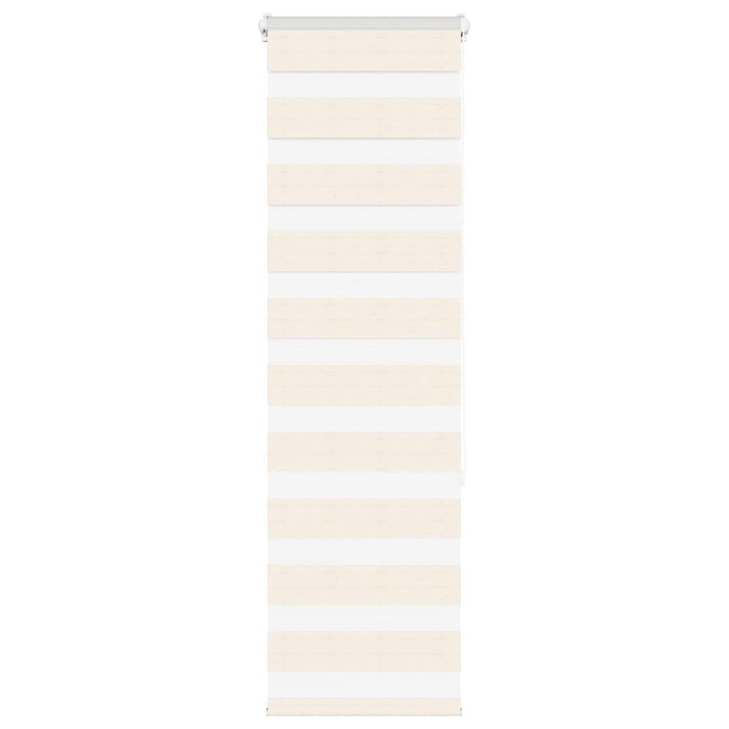 zebragardin marmorbeige 40x150 cm stofbredde 35,9 cm polyester