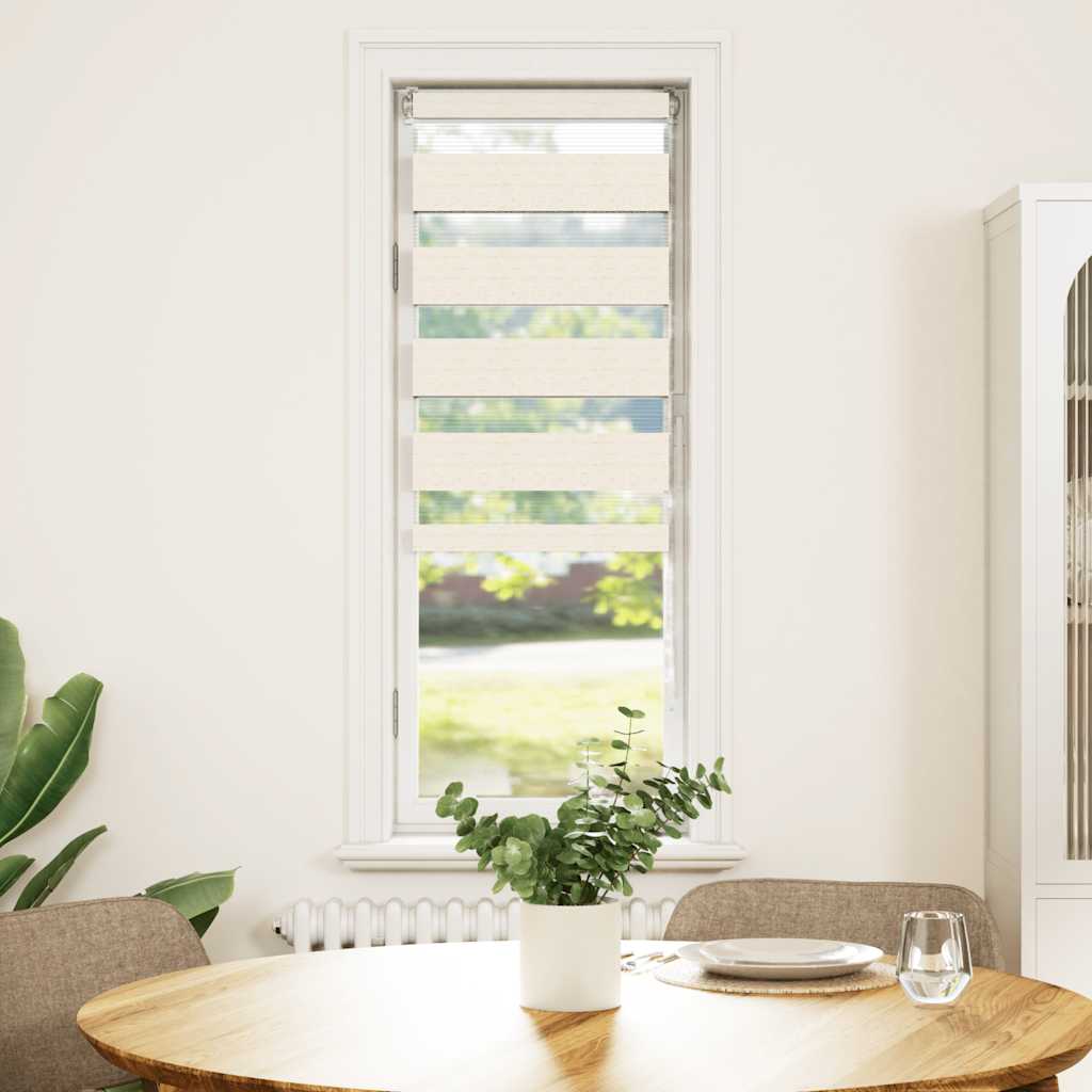 zebragardin marmorbeige 45x150 cm stofbredde 40,9 cm polyester