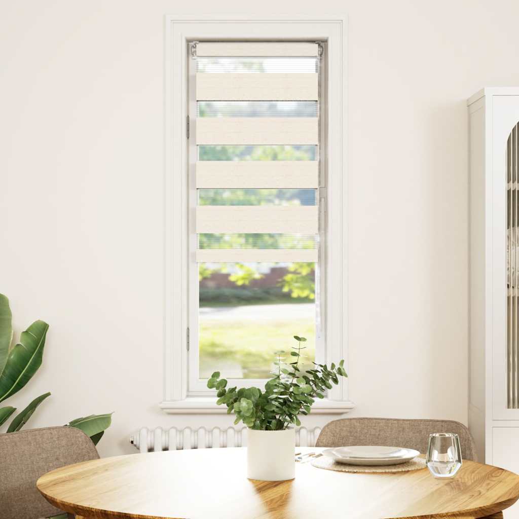 zebragardin marmorbeige 50x150 cm stofbredde 45,9 cm polyester