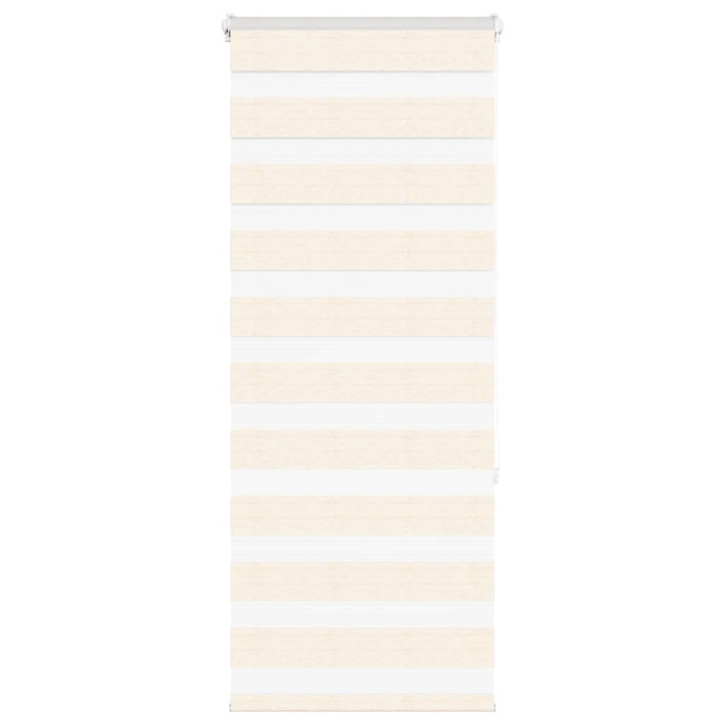 zebragardin marmorbeige 55x150 cm stofbredde 50,9 cm polyester