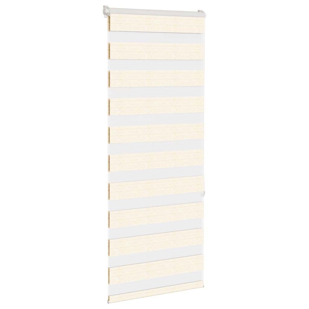zebragardin marmorbeige 55x150 cm stofbredde 50,9 cm polyester