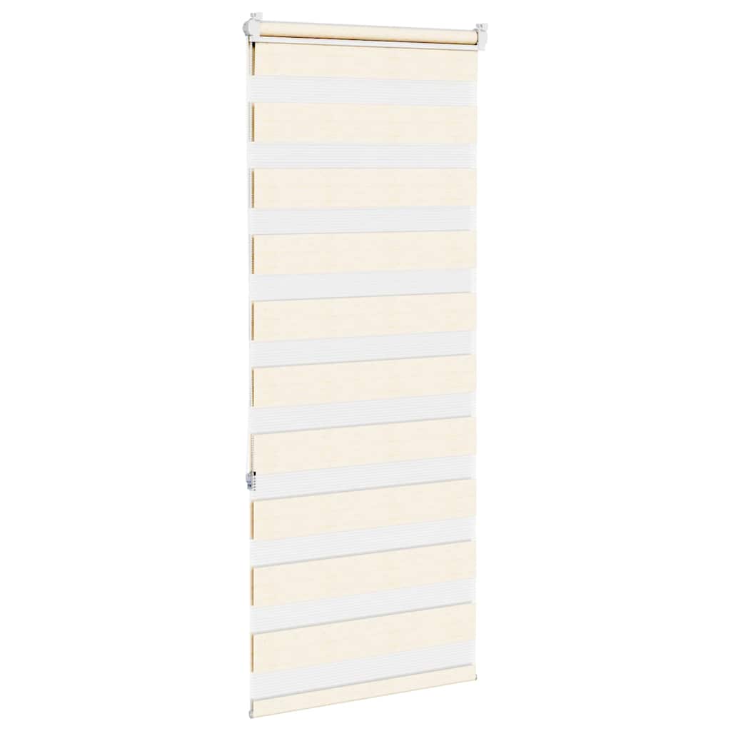 zebragardin marmorbeige 55x150 cm stofbredde 50,9 cm polyester
