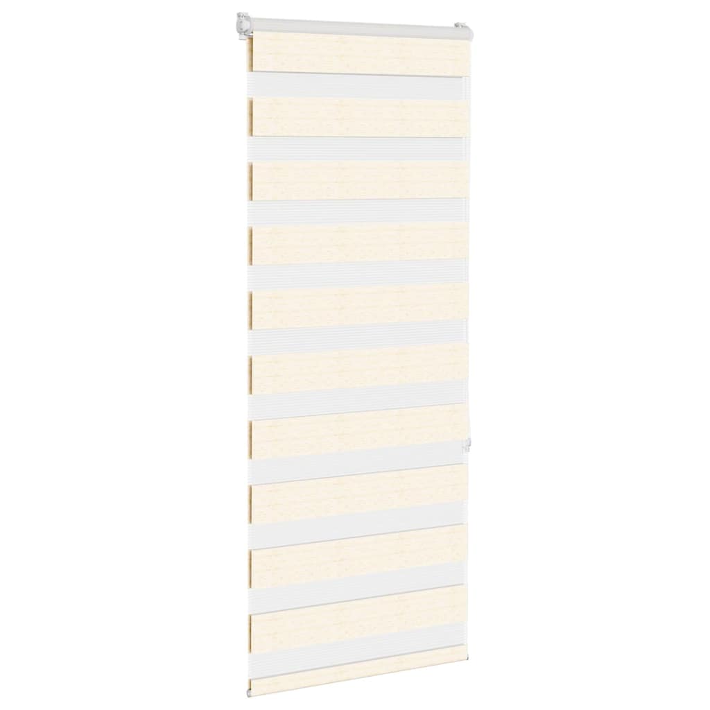 zebragardin marmorbeige 60x150 cm stofbredde 55,9 cm polyester