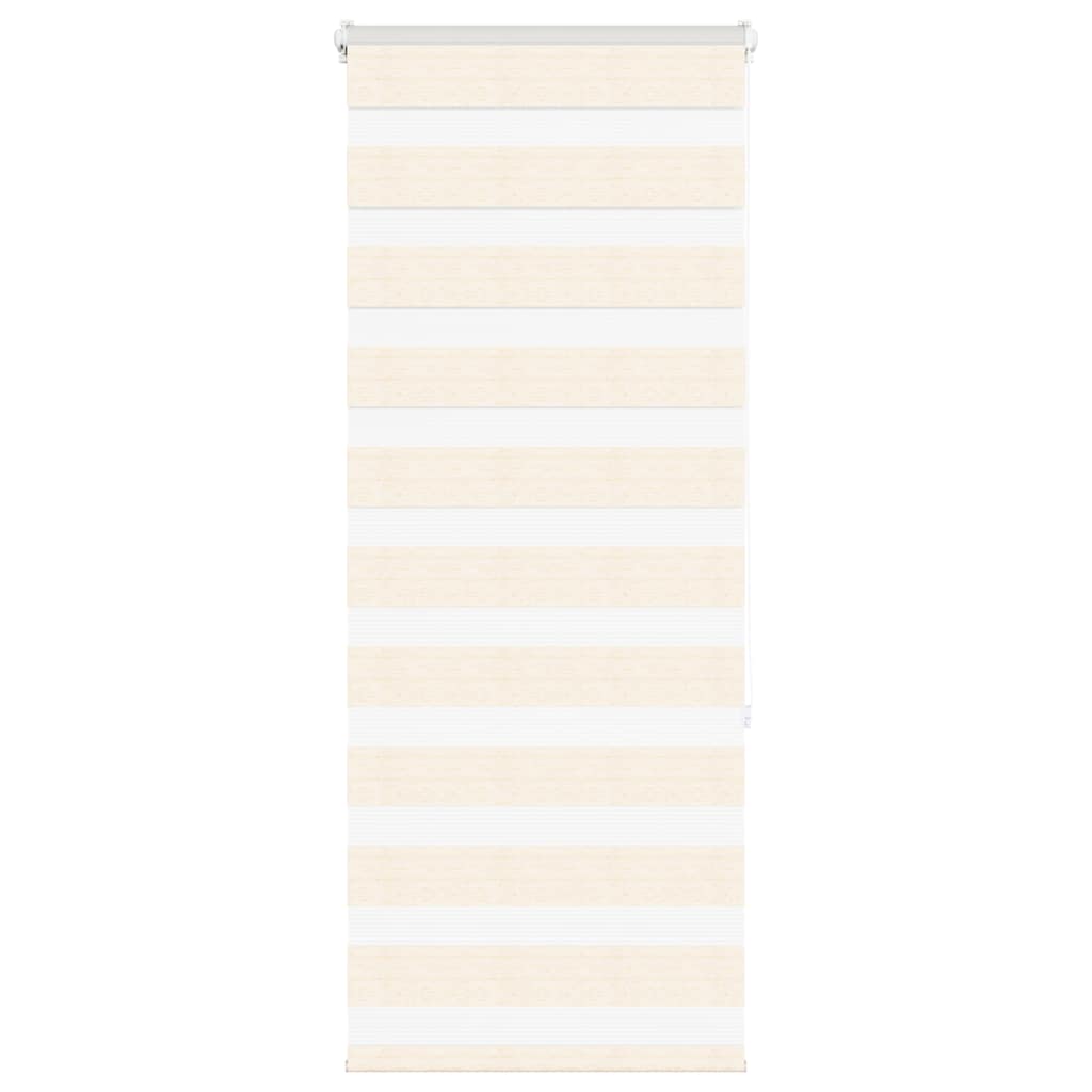 zebragardin marmorbeige 65x150 cm stofbredde 60,9 cm polyester
