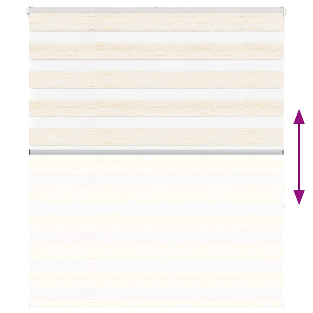 zebragardin marmorbeige 120x150 cm stofbredde 115,9cm polyester