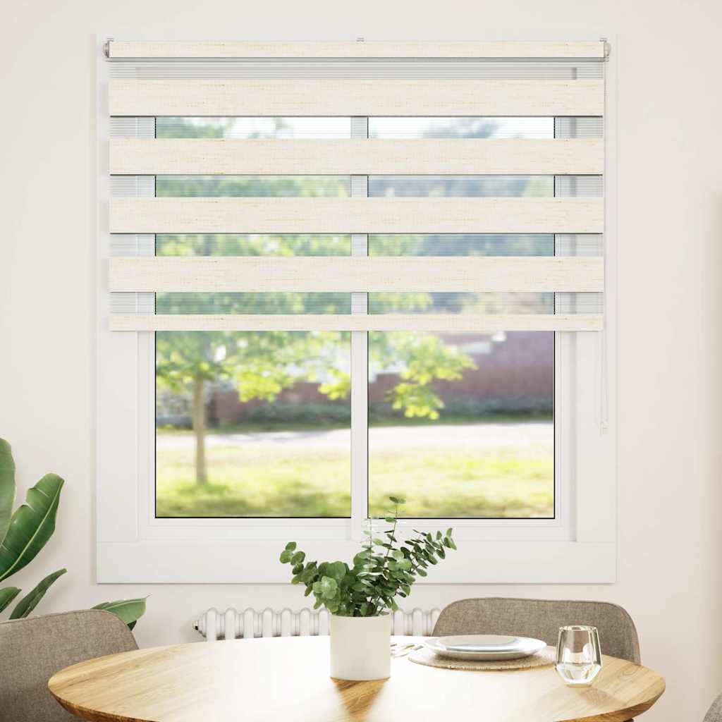 zebragardin marmorbeige 130x150 cm stofbredde 125,9cm polyester