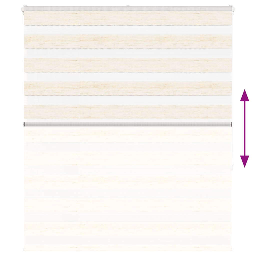 zebragardin marmorbeige 130x150 cm stofbredde 125,9cm polyester