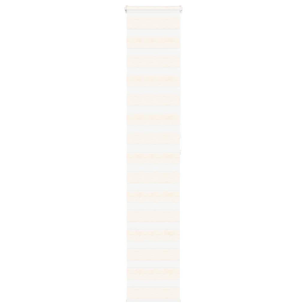 zebragardin marmorbeige 40x200 cm stofbredde 35,9 cm polyester