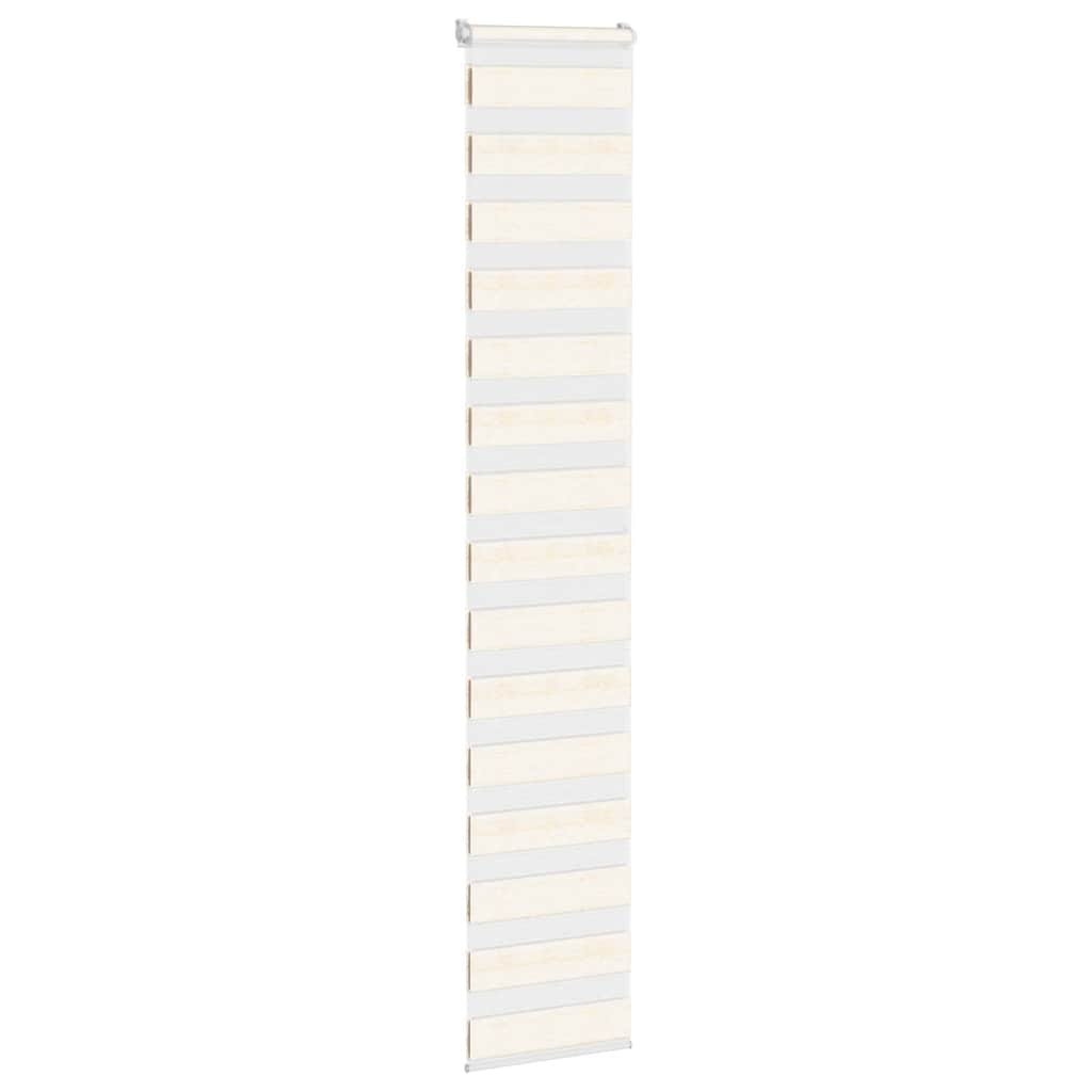 zebragardin marmorbeige 40x200 cm stofbredde 35,9 cm polyester