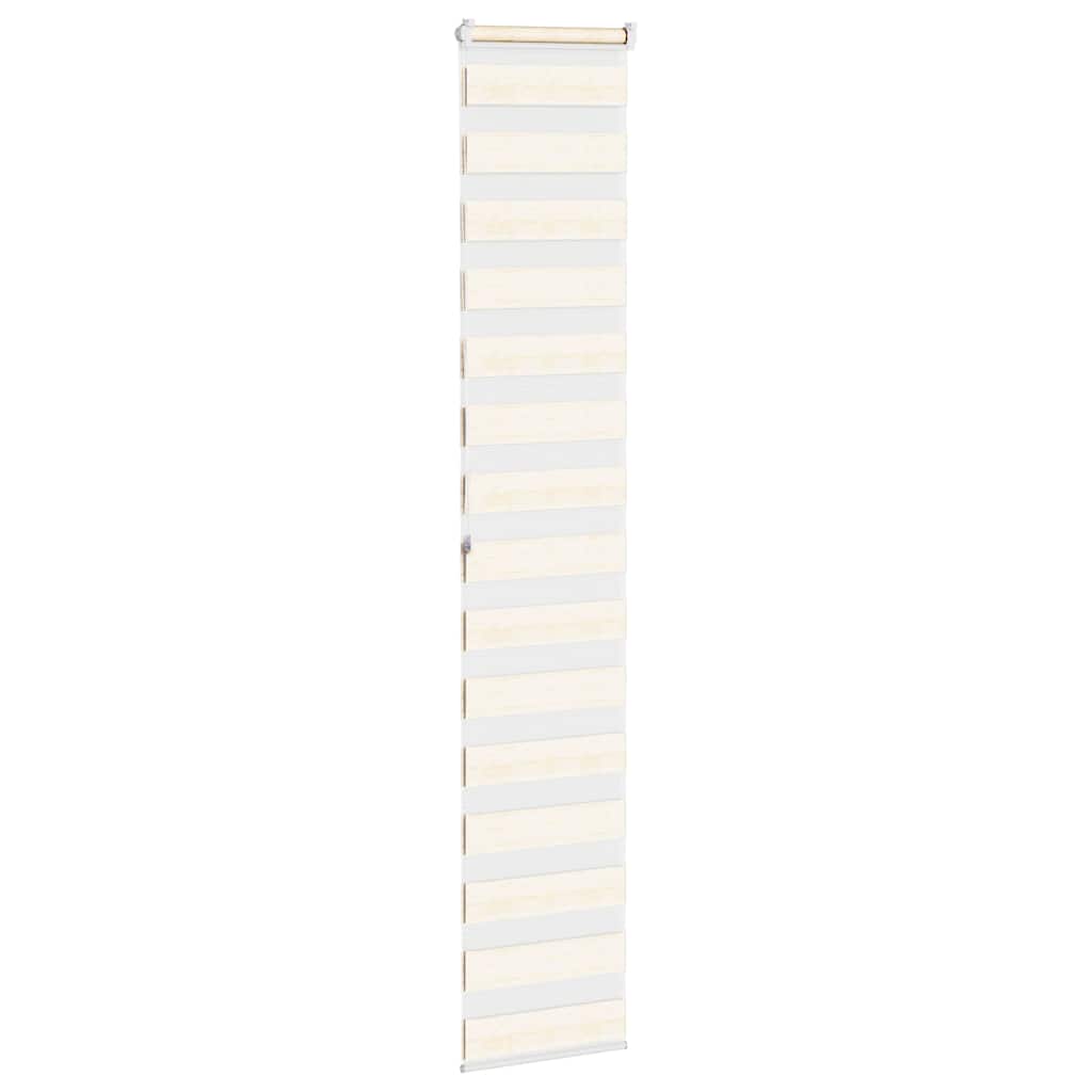 zebragardin marmorbeige 45x200 cm stofbredde 40,9 cm polyester
