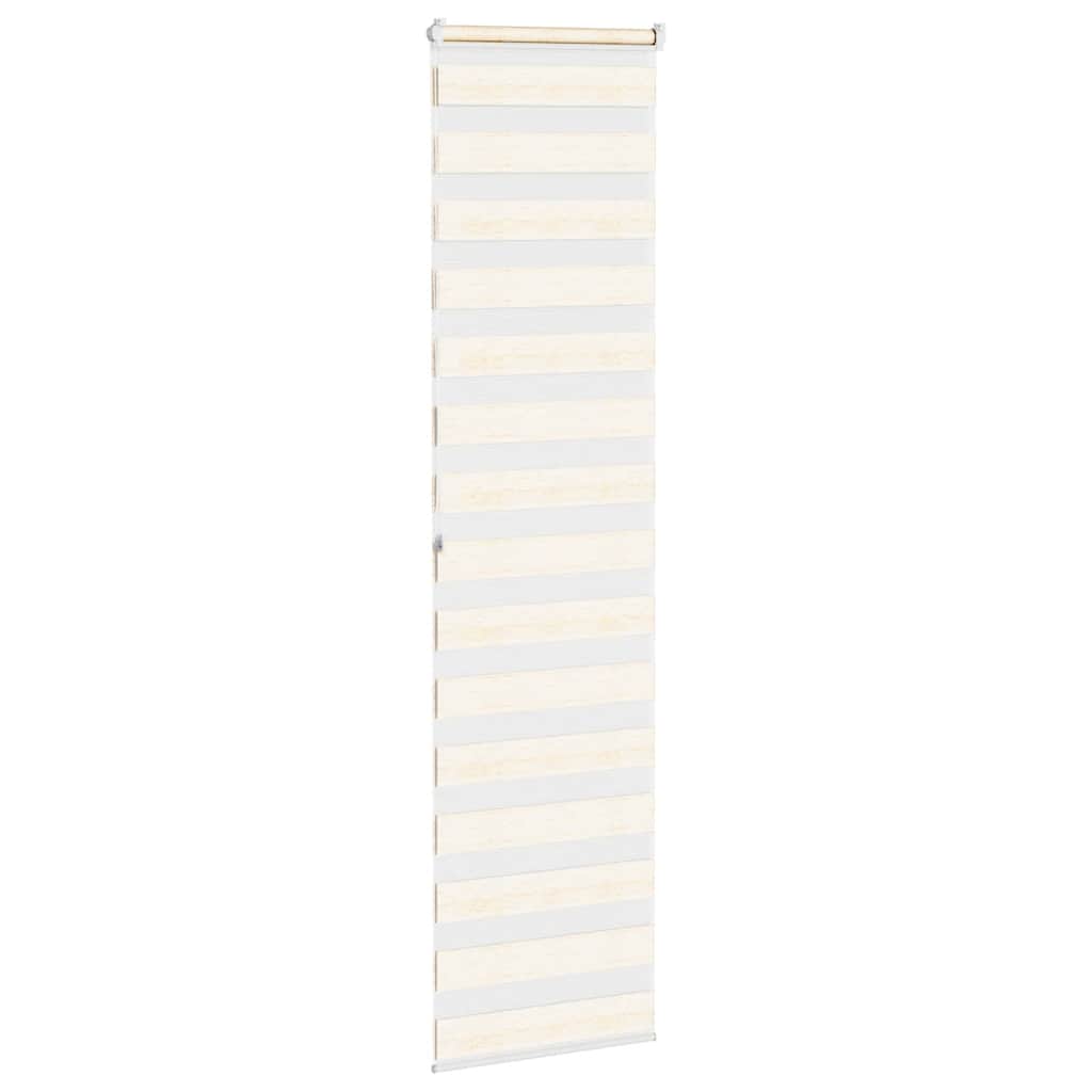 zebragardin marmorbeige 55x200 cm stofbredde 50,9 cm polyester
