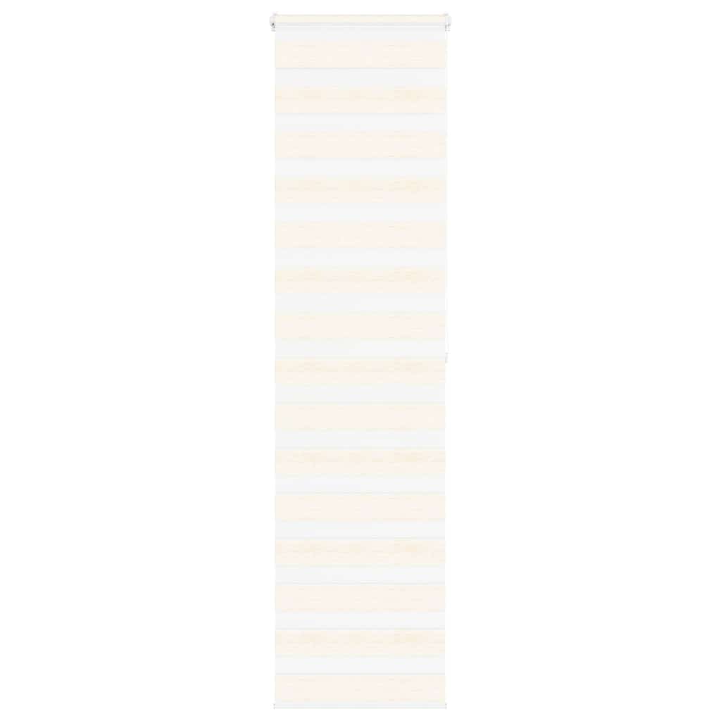 zebragardin marmorbeige 60x200 cm stofbredde 55,9 cm polyester