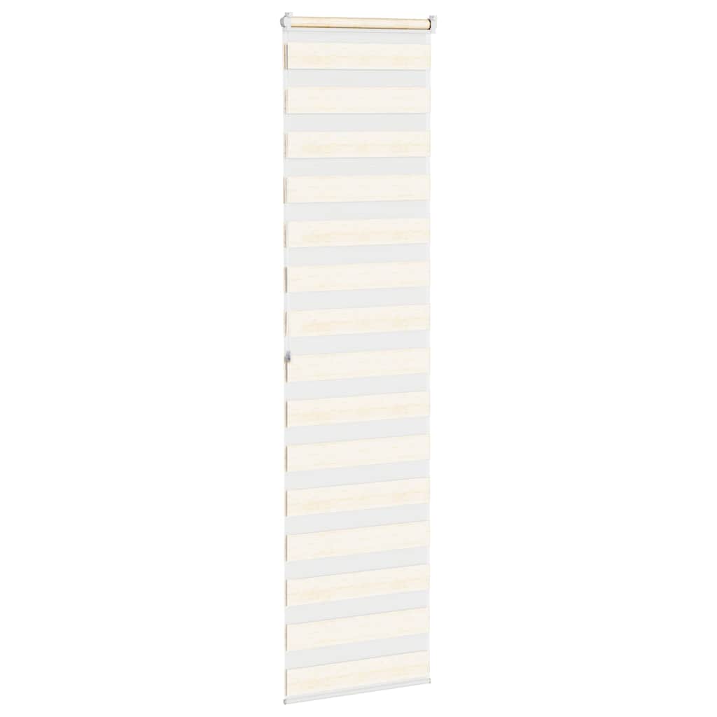 zebragardin marmorbeige 60x200 cm stofbredde 55,9 cm polyester
